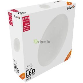 LED Mennyezeti Lámpa Gaia 18W 330*105mm NW 4000K