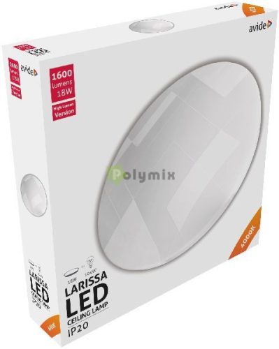 LED Mennyezeti Lámpa Larissa 18W 325*65mm NW 4000K