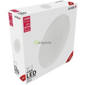 LED Mennyezeti Lámpa Gaia 18W 330*105mm WW 3000K