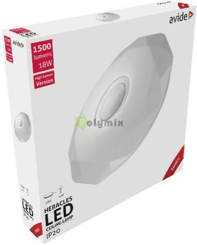 LED Mennyezeti Lámpa Heracles 18W 348*66mm WW 3000K