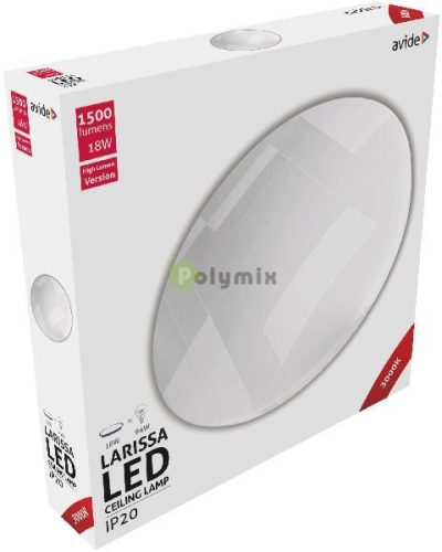 LED Mennyezeti Lámpa Larissa 18W 325*65mm WW 3000K