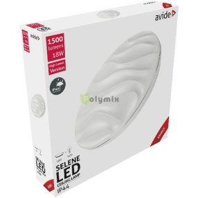 LED Mennyezeti Lámpa IP44 Selene 18W 330*68mm WW 3000K