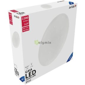 LED Mennyezeti Lámpa Gaia 24W 380*105mm CW 6400K