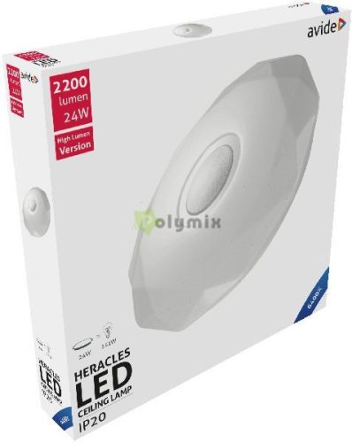 LED Mennyezeti Lámpa Heracles 24W 395*66mm CW 6400K