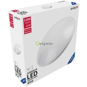 LED Mennyezeti Lámpa Cordelia 24W 380*110mm CW 6400K