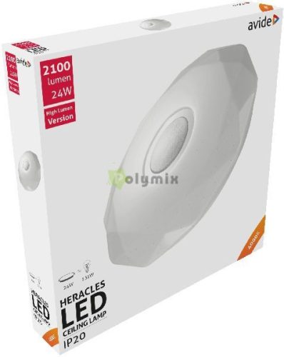 LED Mennyezeti Lámpa Heracles 24W 395*66mm NW 4000K