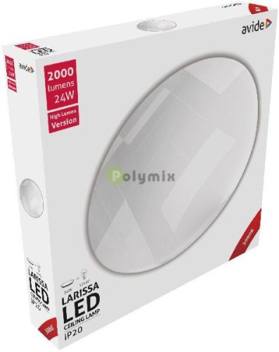 LED Mennyezeti Lámpa Larissa 24W 375*70mm WW 3000K
