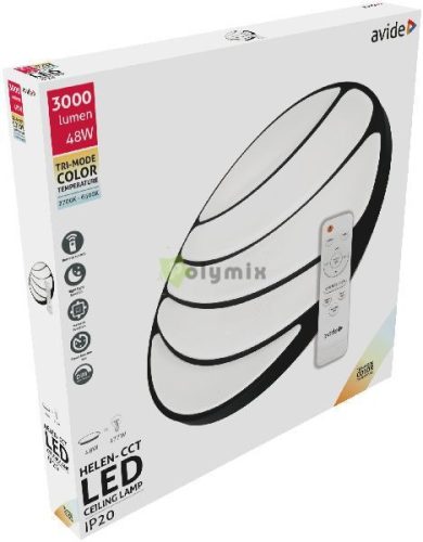 LED Mennyezeti Lámpa Helen-CCT 48W távirányítóval