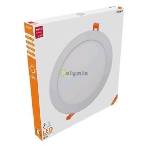 LED Beépíthető Kerek Mennyezeti Lámpa ALU 24W NW 4000K