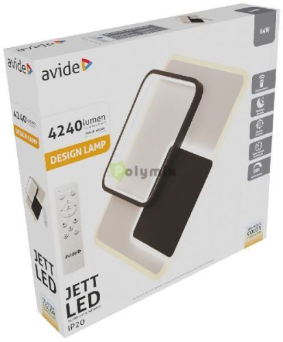 Design Mennyezeti Lámpa Jett RF Távirányítóval