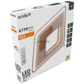 Design Mennyezeti Lámpa Koa 90W RF Távirányítóval