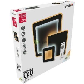   Design Mennyezeti Lámpa Sophie 93W (46,5+46,5) RF Távirányítóval