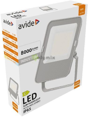LED Reflektor Ipari SMD 50W NW 4000K 160lm/W