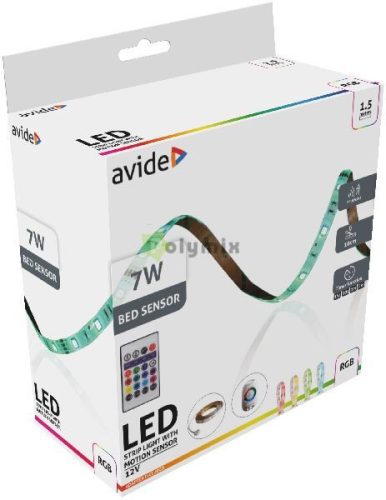 LED Szalag Ágy Szenzor 12V 1.5m RGB