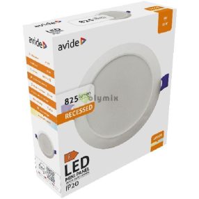   LED Beépíthető Kerek Mennyezeti Lámpa Műanyag 9W NW 4000K