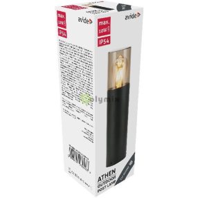 kültéri álló lámpa Athen 1xE27 300mm IP54