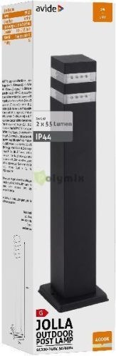 kültéri álló lámpa Jolla LED 2W NW 500mm IP44 Fekete