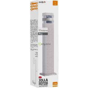   kültéri álló lámpa Jolla LED 2W NW 500mm IP44 Szatén Nikkel