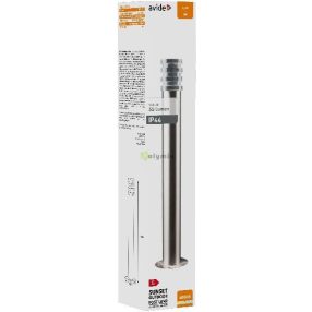   kültéri álló lámpa Sunset LED 1.5W NW 500mm IP44 Szatén Nikkel