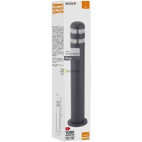 kültéri álló lámpa York LED 2W NW 500mm IP44 Antracit