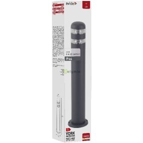 kültéri álló lámpa York LED 2W WW 500mm IP44 Antracit