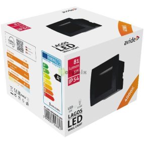   kültéri lépcső lámpa beépíthető Lagos LED 3W NW IP54 9cm