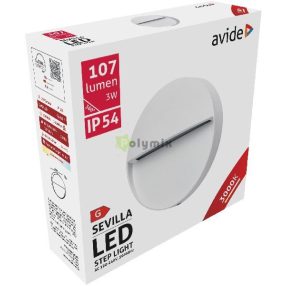kültéri lépcső lámpa Sevilla LED 3W WW IP54 11cm