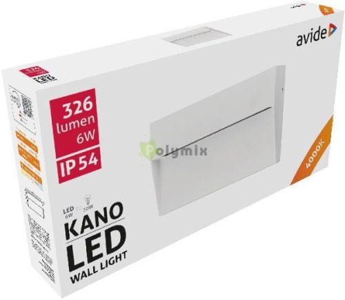 kültéri lépcső lámpa Kano LED 6W NW IP54 18cm