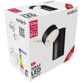 kültéri fali lámpa Siraz LED 12W WW IP54