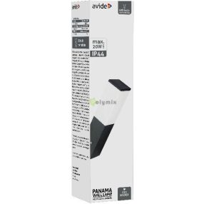 kültéri fali lámpa Panama 1xE27 IP44 fekete