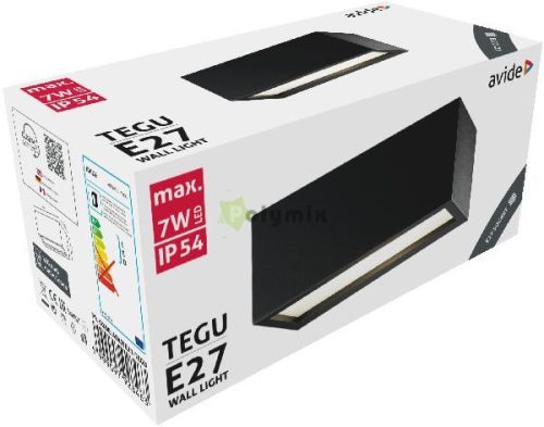 kültéri fali lámpa Tegu 1xE27 IP54
