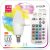 Smart LED Candle 4.9W RGB+W 2700K IR Távirányítóval
