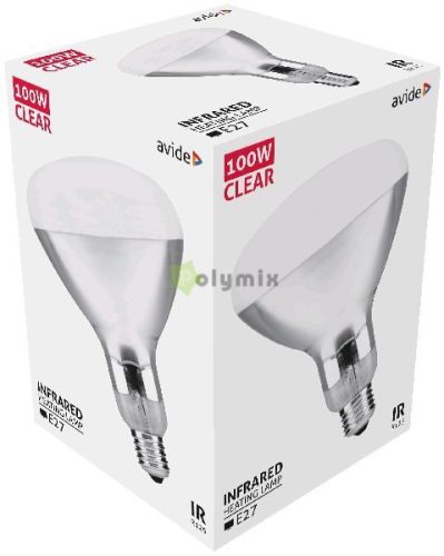 Infra Izzó E27 100W Clear