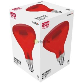 Infra Izzó E27 100W Full Red