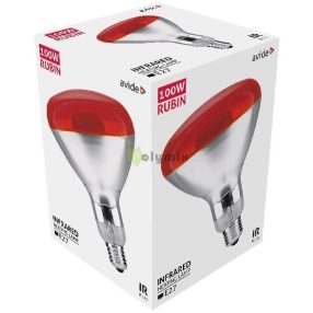 Infra Izzó E27 100W Red