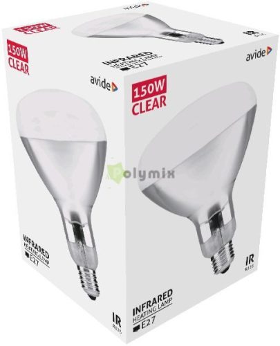 Infra Izzó E27 150W Clear
