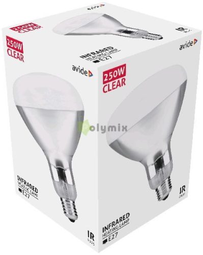 Infra Izzó E27 250W Clear