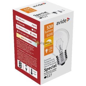 kisgömb Izzó P45 60W-E27 WW (hőálló)