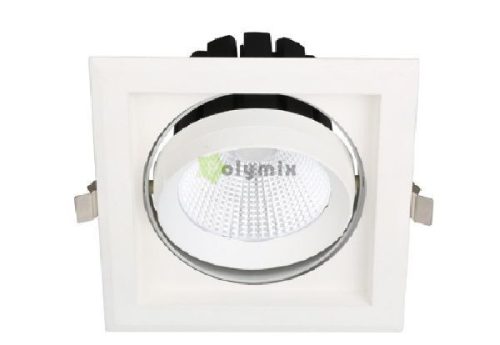 LED Downlight Sein Négyzetes 1x30W IP20 2800lm 20° WW 3000K