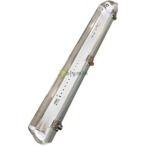 Por és Páramentes lámpatest 2 LED fénycsőhöz 0.6m