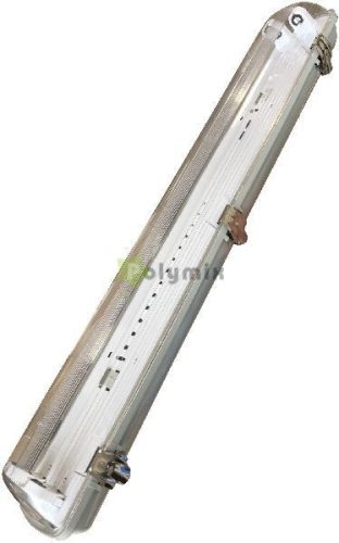 Por és Páramentes lámpatest 2 LED fénycsőhöz 1.5m