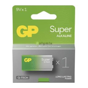 Super alkáli 9V-os elem C/1