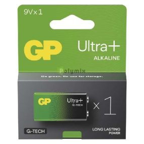 Ultra Plus alkáli 9V-os elem C/1 ÚJ!