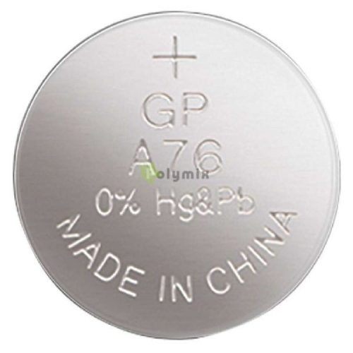 GP alkaline button cell A76F (LR44) 2BL