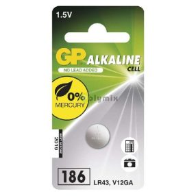 186 LR43 alkáli gombelem C/1