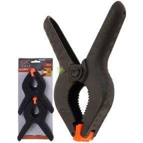 Rugós szorító csipesz 15cm 2db