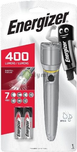 Elemlámpa Metal Vision HD + 2xAA
