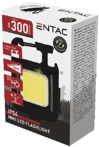 Mini Kocka Kulcstartós Újratölthető 200mAh Elemlámpa
