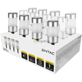   Entac Kerti Szolár Lámpa 210mm Rozsdamentes acél 1 LED 12/kínáló
