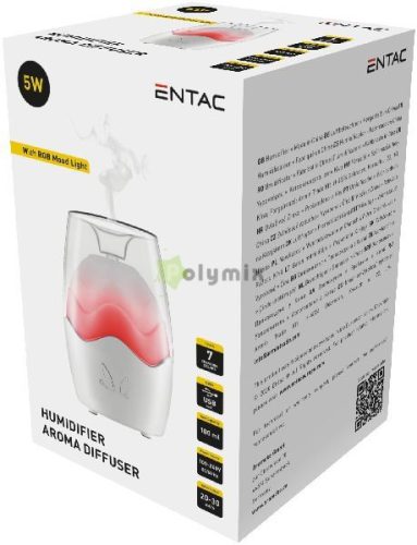 Aromaterápiás Párásító RGB Hangulatfénnyel 100ml 5W